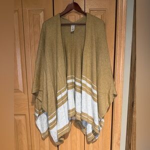 Soft Surroundings Wool Blend Topper Wrap